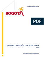 Informe de Gestion y Resultados SDG