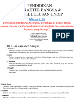 14.. Pendidikan Karakter Bangsa & Profil Lulusan Undip