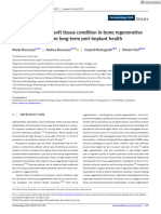 Periodontology 2000 - 2023 - Roccuzzo - The Importance of Soft Tissue Condition in Bone Regenerative Procedures To Ensure