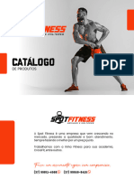 Catálogo de Produtos Spot Fitness MG