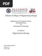 DSD Lab Manual