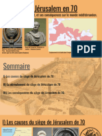 Le Siège de Jérusalem en 70