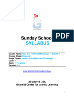 3 Grade Syllabus GCIL Weekend School