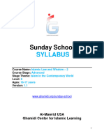 8 Grade Syllabus GCIL Weekend School