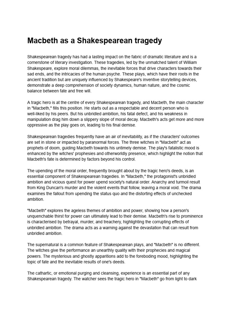 macbeth-as-a-shakespearean-tragedy-pdf-tragedy-macbeth