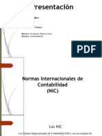 Normas Internacionales de La Contabilidad