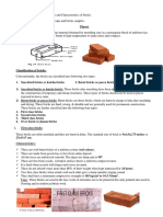 IS Standard Bricks Test