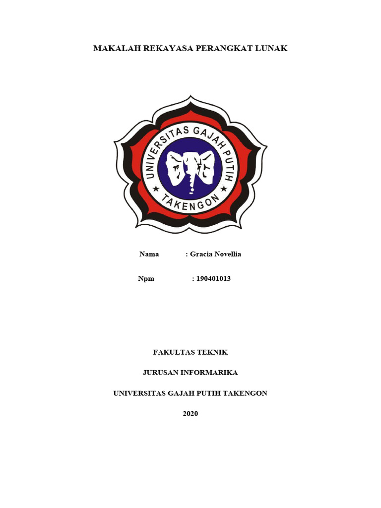 Panduan Rekayasa Perangkat Lunak 2020 | PDF, image size:768x1024