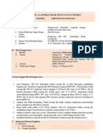 Form. A Laporan Hasil Pengawasan Pemilu NOMOR: /LHP/PM.01.02-03/02/2024