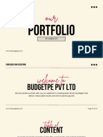 Budgetpe Portfolio