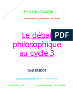 Memoire de Philosophie