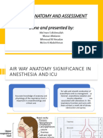 Airway Anatomy &assessment