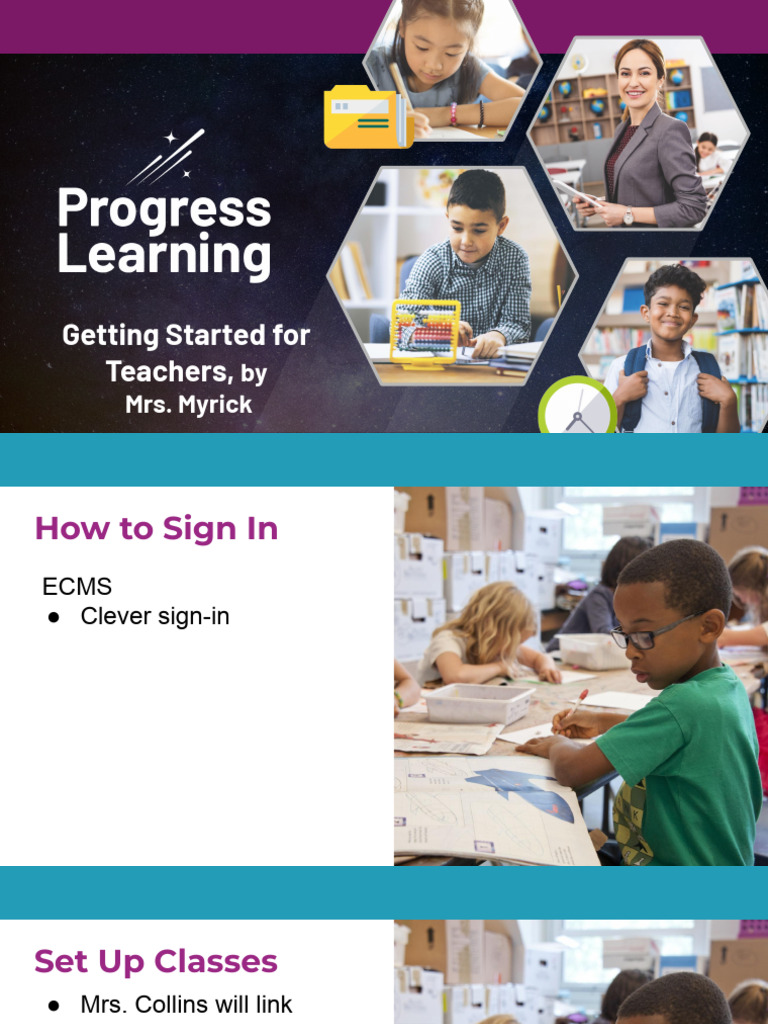 Self Paced Training Getting Started With Progress Learning | PDF ...