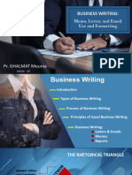 Business Writing A