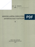 Miscellanea Bibliothecae Apostolicae Vaticanae 1 2