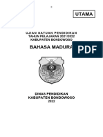 2, Naskah Soal Usp (Tulis) Bhs. Madura Tp. 2021-2022