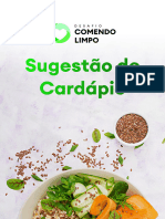 CARDÁPIO