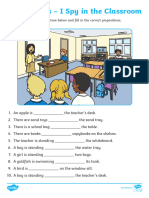 Roi L 6 Prepositions I Spy in The Classroom Activity Sheets Ver 2