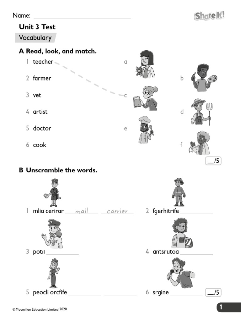 Share It 1. Unit 3 Test | PDF | Written Communication | Applied Psychology