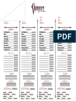 VTR PC Sheet