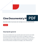 Cine Documental y Montaje