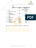 Benzene Specification