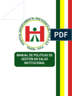 Manual Politicas Institucionales en Salud 2021