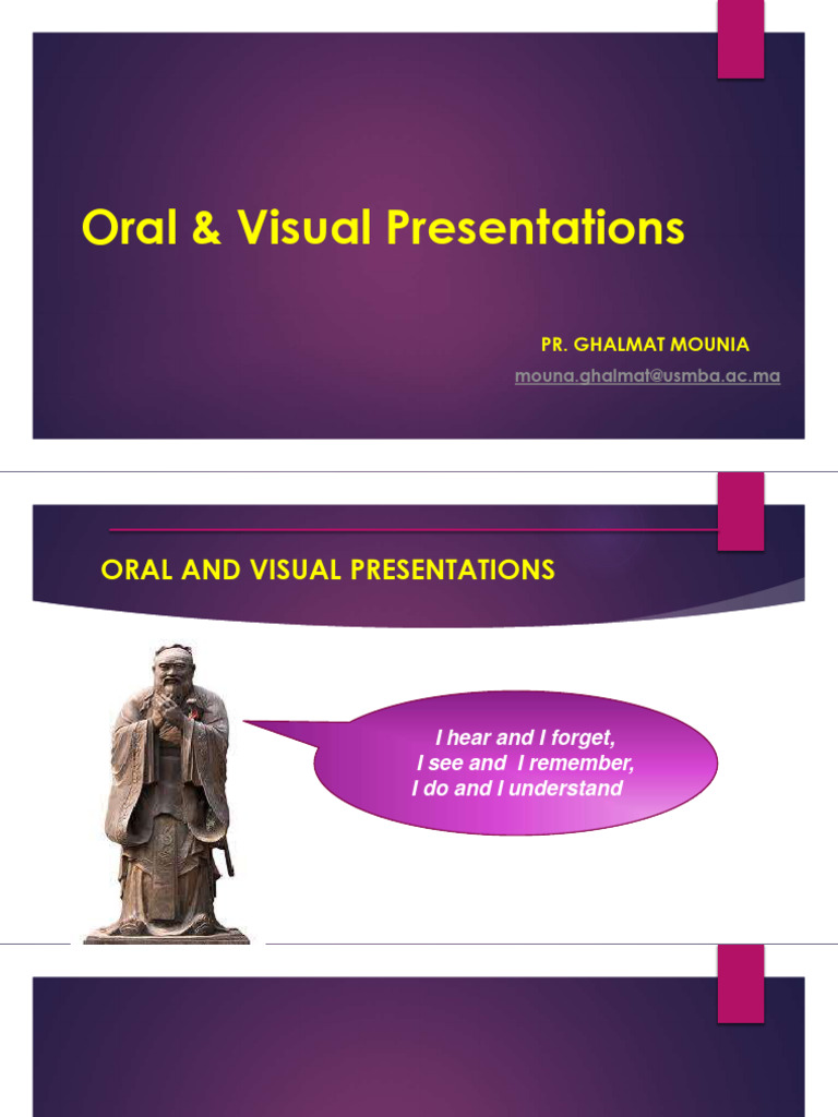 Effective Visual Aids in Presentations | PDF | Career & Growth | Business