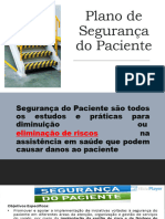 Plano de Segurança Do Paciente