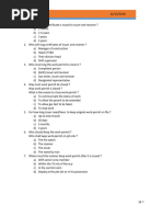 PTW Questions & Answers | PDF | Gases | Occupational Safety And Health