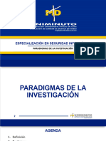 Paradigmas de La Investigacion