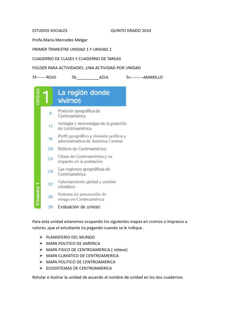Libro de Sociales 5° Grado 2024 | PDF | Estudios de idiomas extranjeros ...
