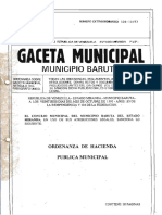 Ordenanza de Hacienda Pública Municipal