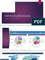 Hepatocarcinoma: Unidad HPB / HMX Cirugía General Residente: Liz Miranda Vargas