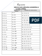 Equação Substituição