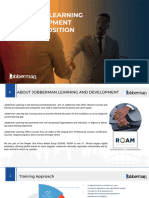 Training Calender 2022 - Jobberman Learning and Development