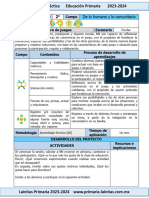 2do Grado Octubre - Educación Física (2023-2024)