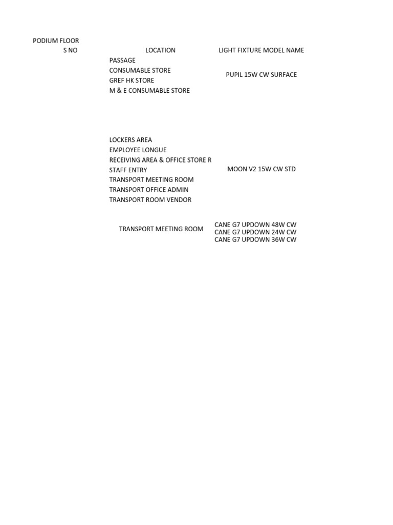 Light Fixture Design Breif | PDF