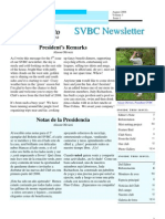 SVBC Newsletter Vol 3 No 1-Aug 2008