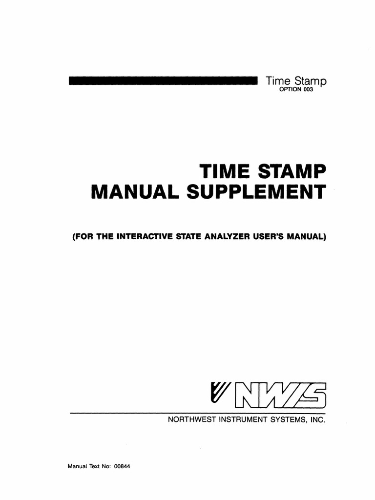 Time Stamp Board Installation Guide | PDF | Technology & Engineering