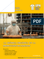 Caso Estudio - La Química Orgánica en La Producción de Paneton - Grupo 02