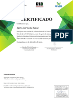 CERTIFICADO