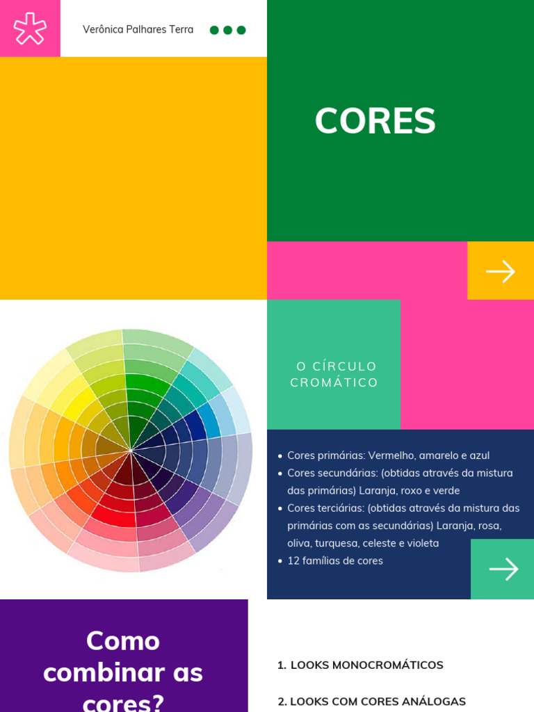Guia de Combinação de Cores - Vê Palhares | PDF