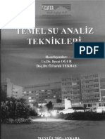 Temel Su Analiz Teknikleri