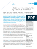 Plant-Soil Feedbacks and Temporal Dynamics