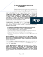 Modelo para Elaborar Contrato de Prestacion de Servicios