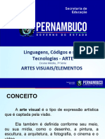 Artes Visuais Elementos e Signos