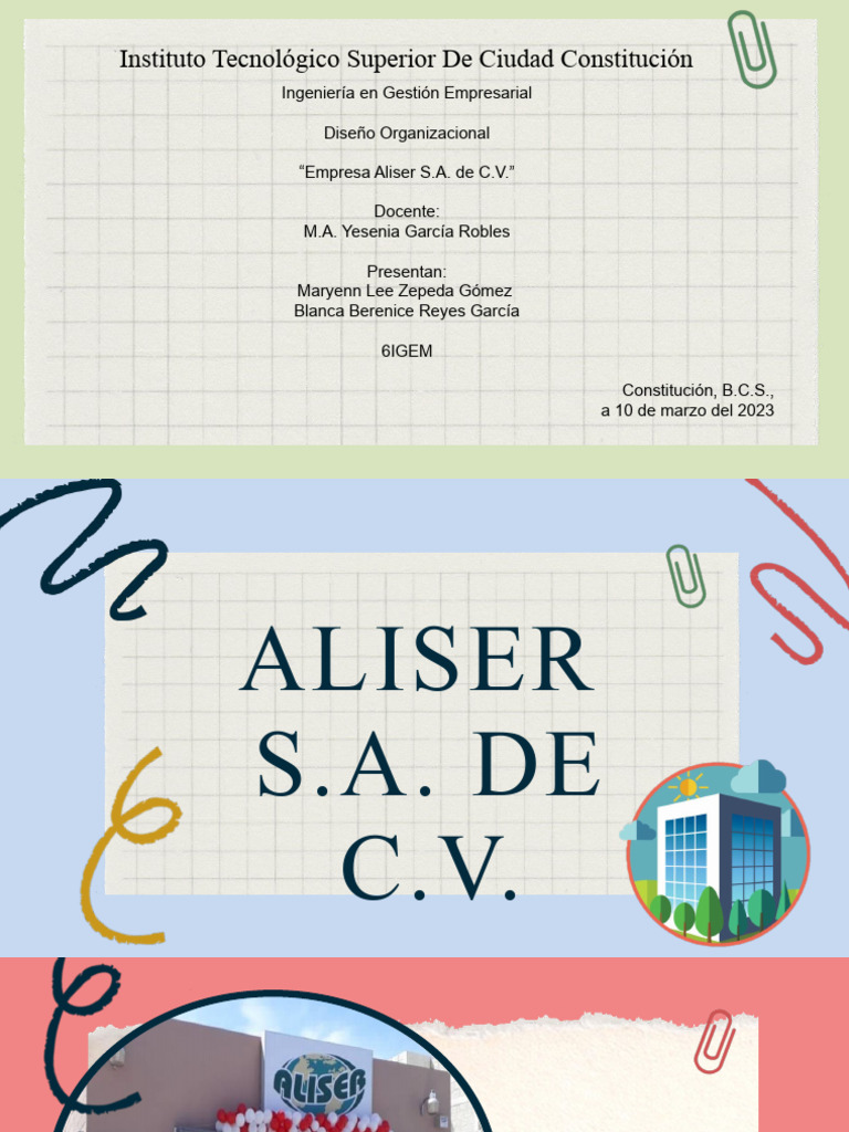 Empresa Aliser S.A. de C.V. | PDF