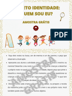 Amostra Grátis Projeto Quem Sou Eu