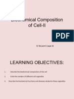 1st Year FND21, BIOCHEMICAL COMPOSITION OF CELL-II - 24022021